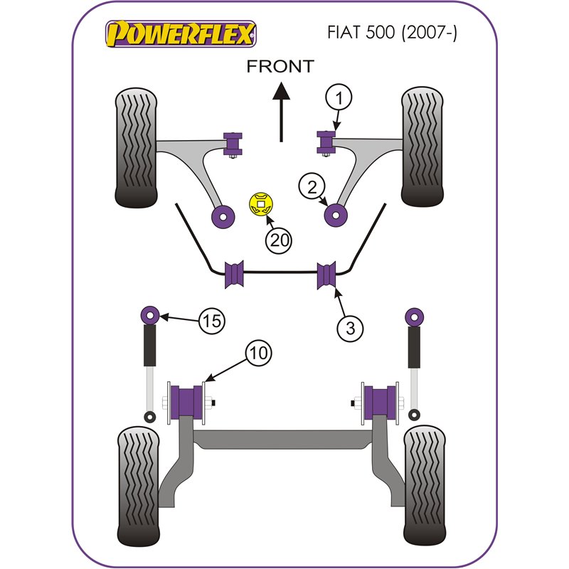 PowerAlign Camber Bolt Kit (10mm) Autolusso Parts LTD